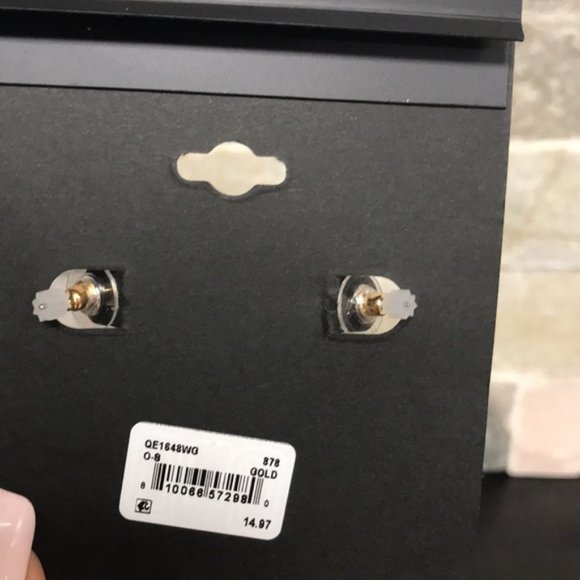 AREA STARS 14k Gold Plated Brass Starburst Cutout Drop Earrings 3 Packs - Picture 5 of 7